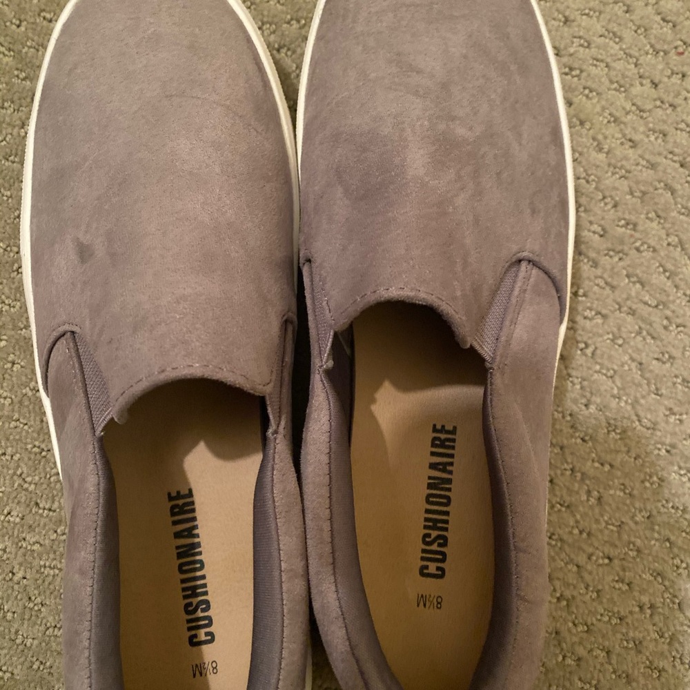 Gray casual shoes